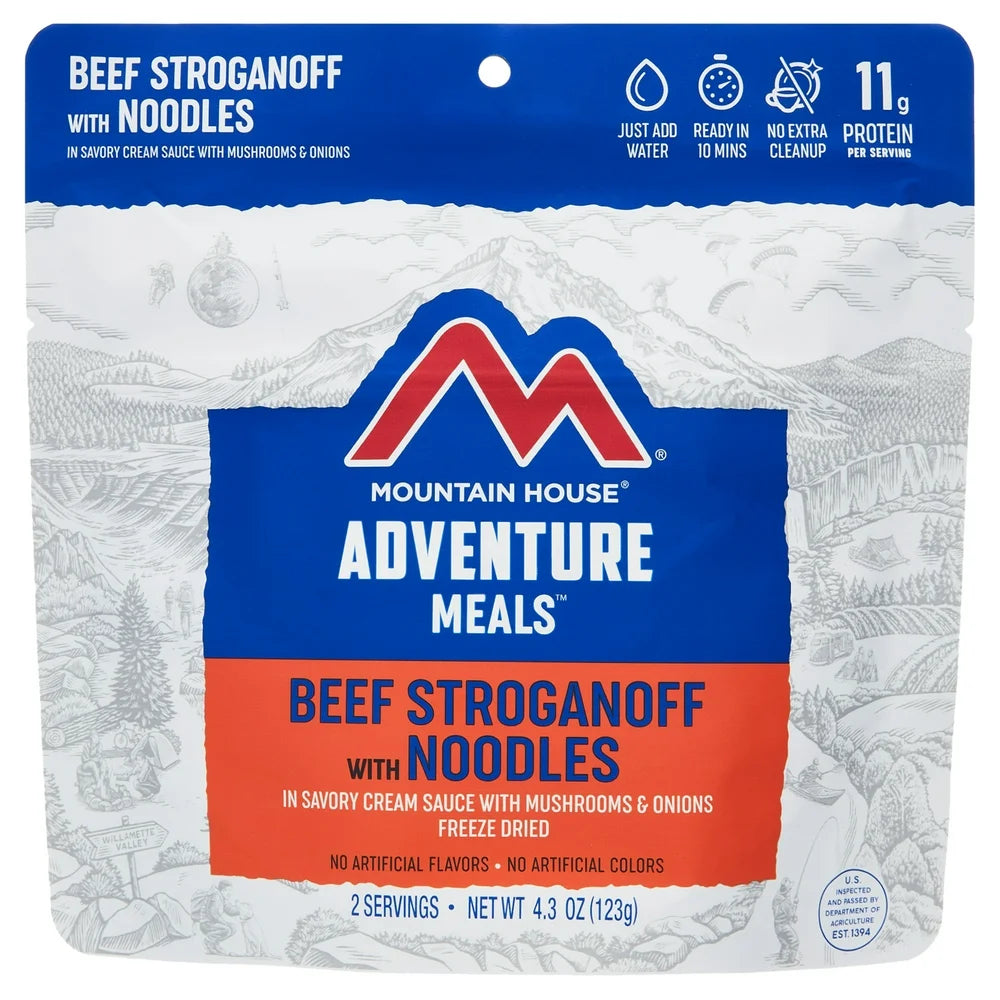 Mountain House Beef Stroganoff with Noodles - 2 Servings