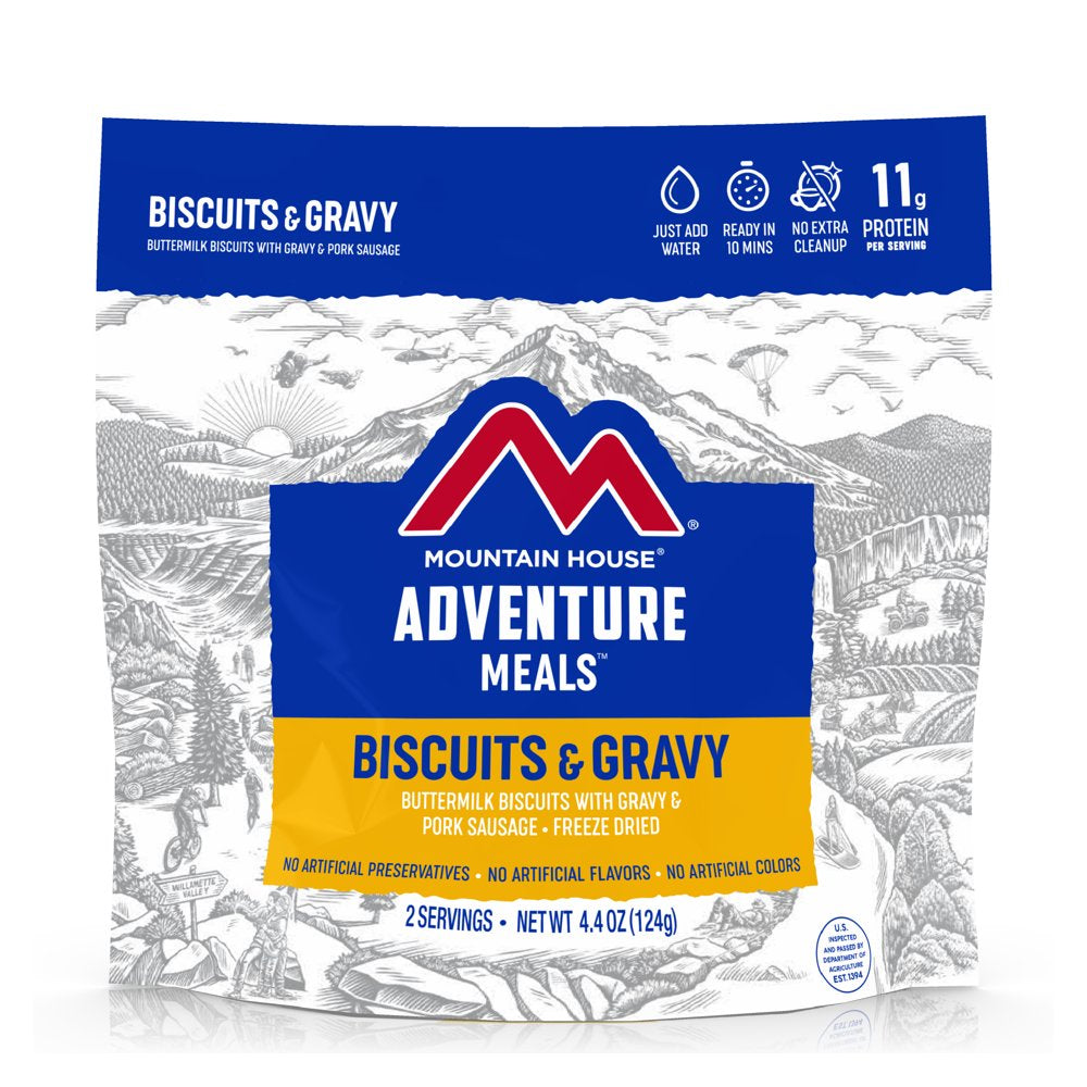 Mountain House Biscuits & Gravy - 2 Servings