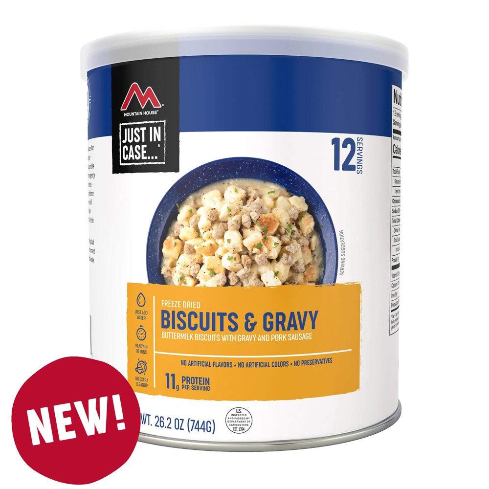 Mountain House  Biscuits & Gravy (6 pack)