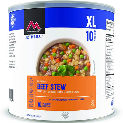 Mountain House Beef Stew 10-Serving Can