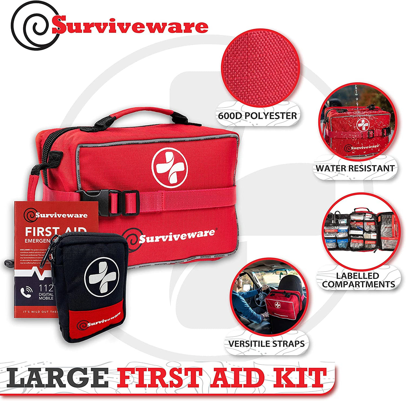 Comprehensive First Aid Kit - 200 Pcs