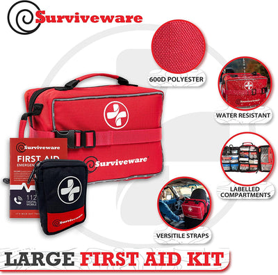 Comprehensive First Aid Kit - 200 Pcs