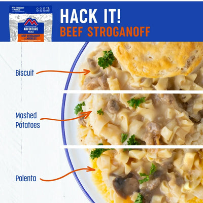 Mountain House Beef Stroganoff with Noodles - 2 Servings