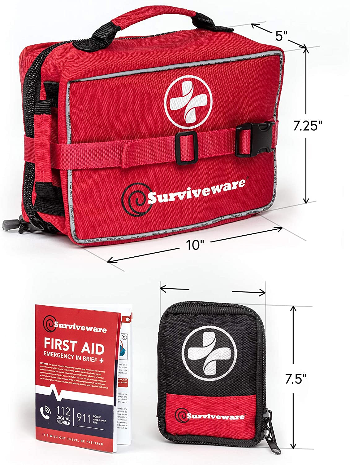 Comprehensive First Aid Kit - 200 Pcs