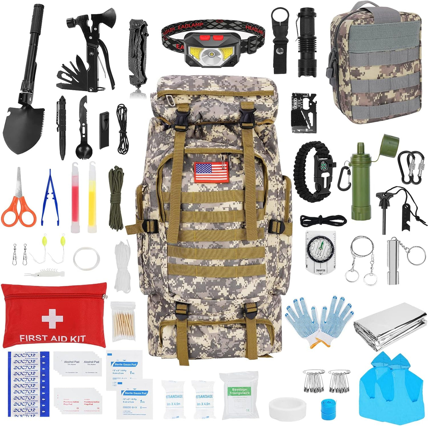 Professional Survival Gear Kit