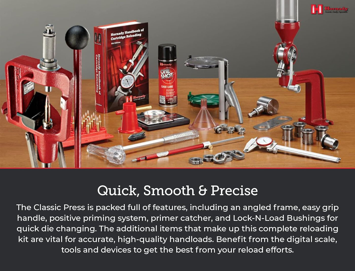 Hornady Lock-N-Load Classic Reloading Press Kits