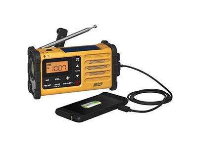 Portable Emergency Radios, Yellow, MMR-88