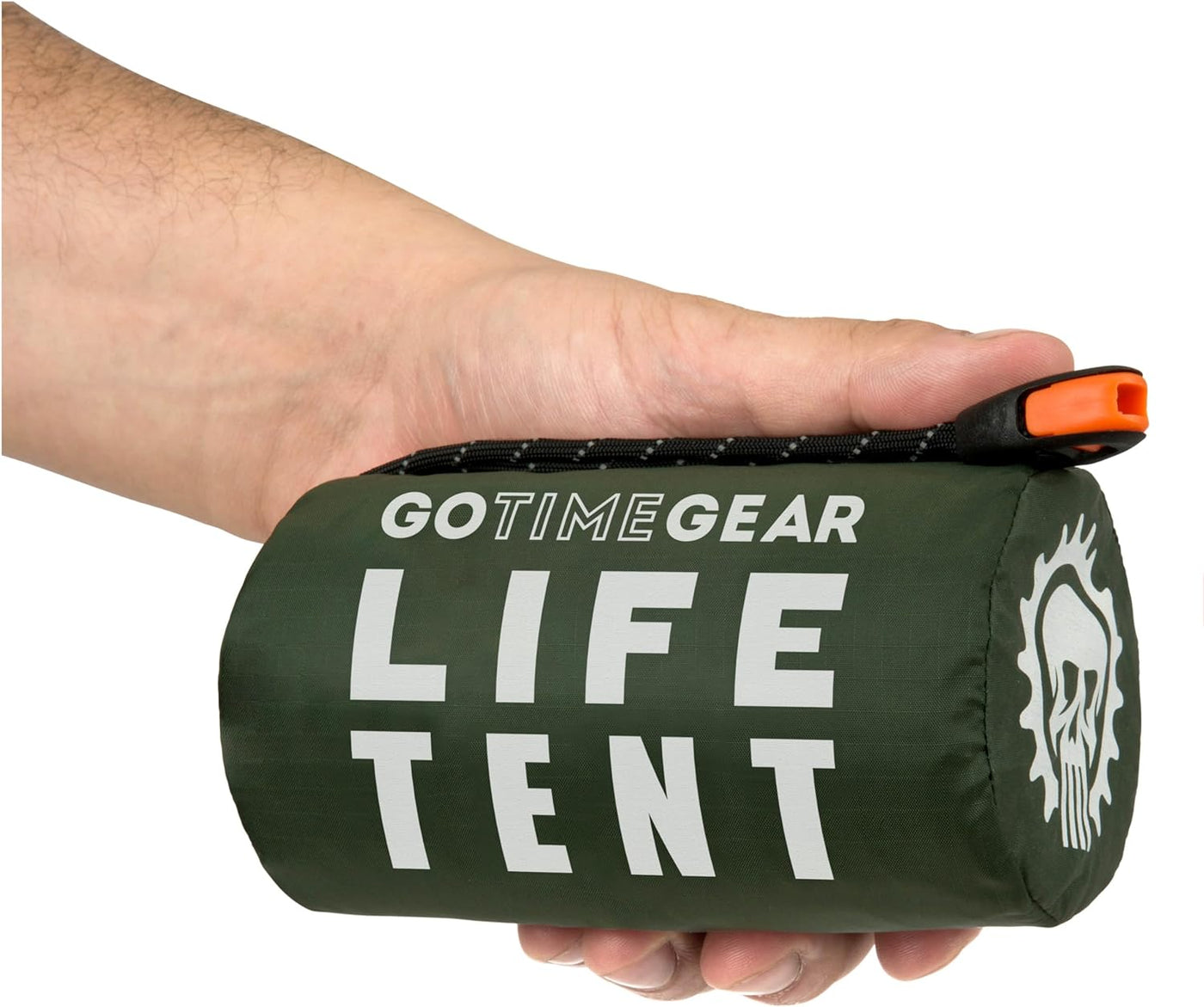 Life Tent Emergency Survival Shelter – 2 Person Emergency Tent – Use as Survival Tent, Emergency Shelter, Tube Tent, Survival Tarp - Includes Survival Whistle & Paracord