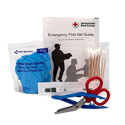 442 All-Purpose Emergency First Aid Kit for Home, Work, and Travel, 298 Pieces