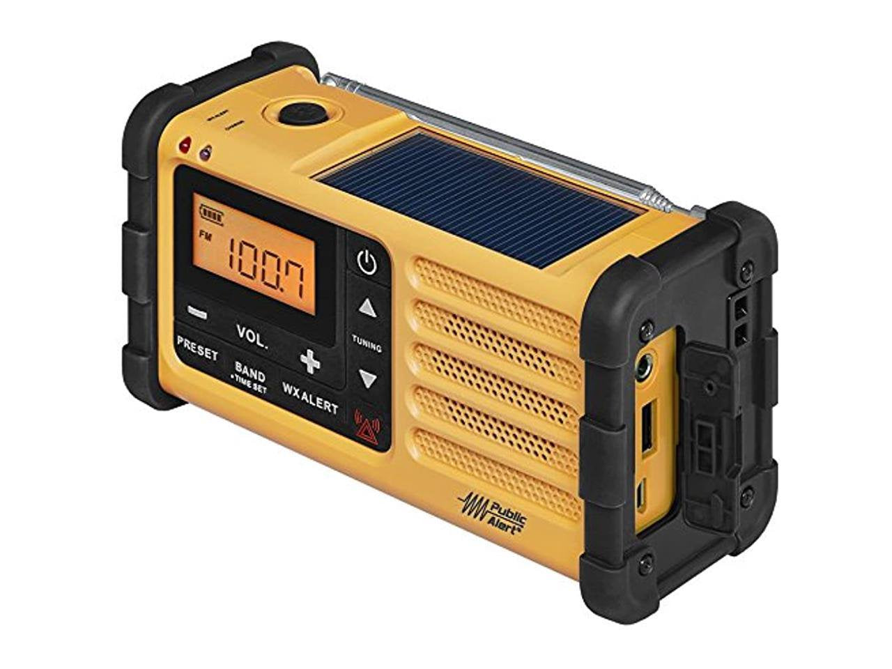 Portable Emergency Radios, Yellow, MMR-88