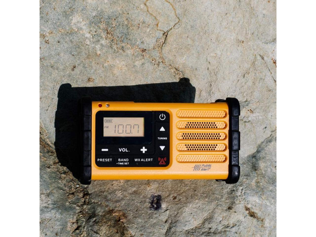 Portable Emergency Radios, Yellow, MMR-88