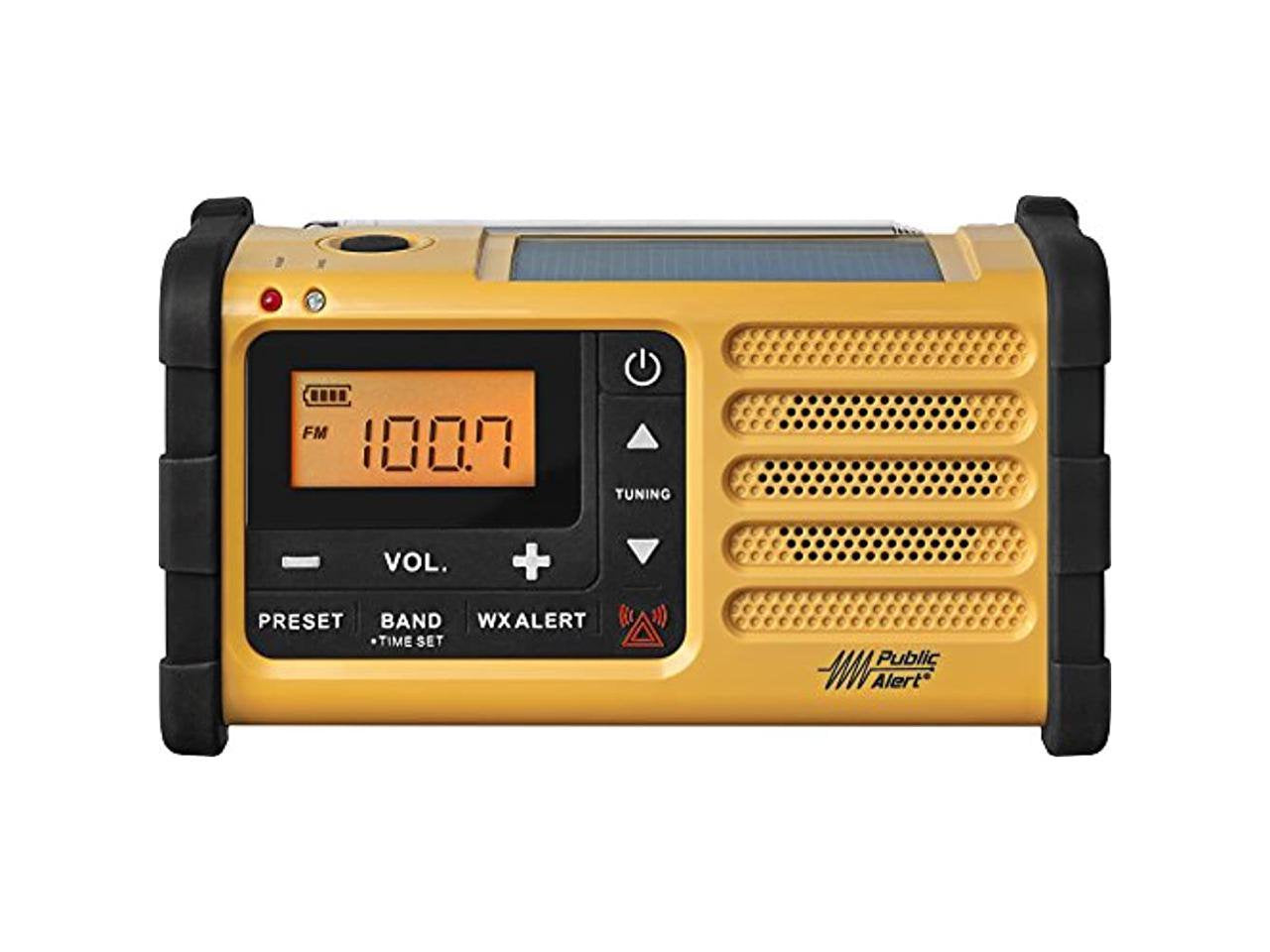 Portable Emergency Radios, Yellow, MMR-88