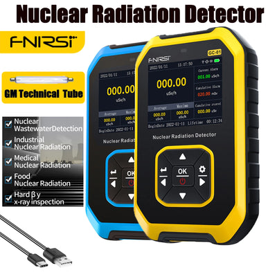 GC-01 Nuclear Radiation Detector Geiger Counter X-Ray Γ-Ray Β-Ray Detector Marble Detector Tester Personal Dosimeter