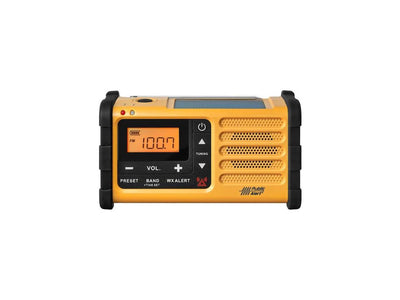 Portable Emergency Radios, Yellow, MMR-88