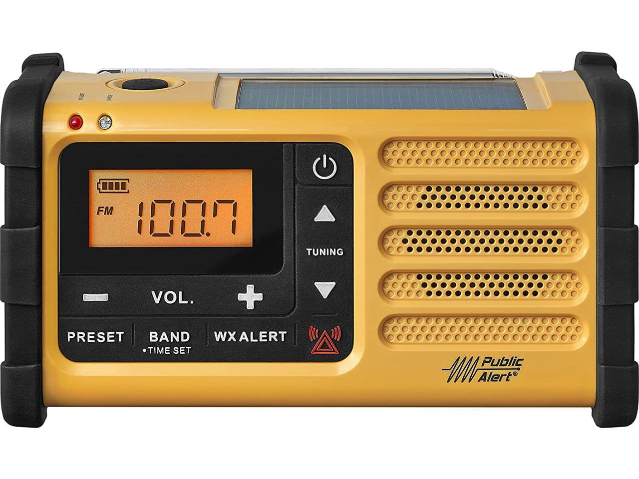 Portable Emergency Radios, Yellow, MMR-88