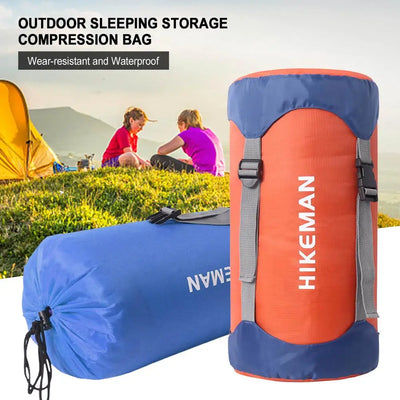 Ultralight Camping Sleeping Bag Outdoor Camping Tent down Waterproof Lazy Bag Compression Sack Storage Bag Camping Accessories