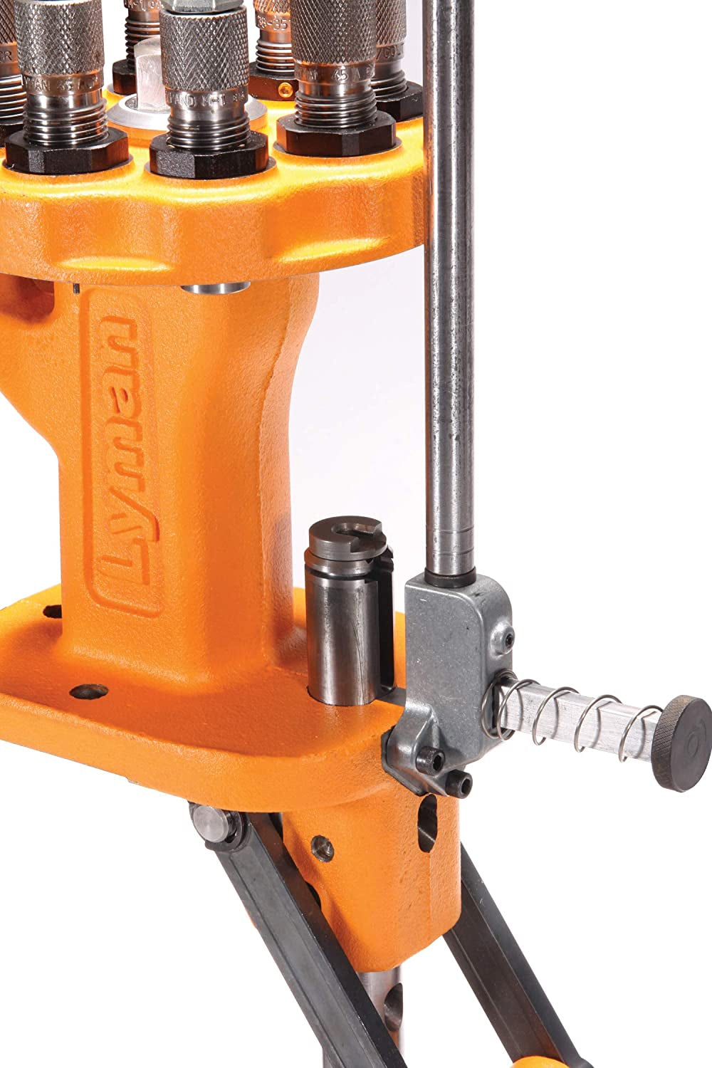 All American 8 Turret Press for Reloading Orange, Silver, One Size