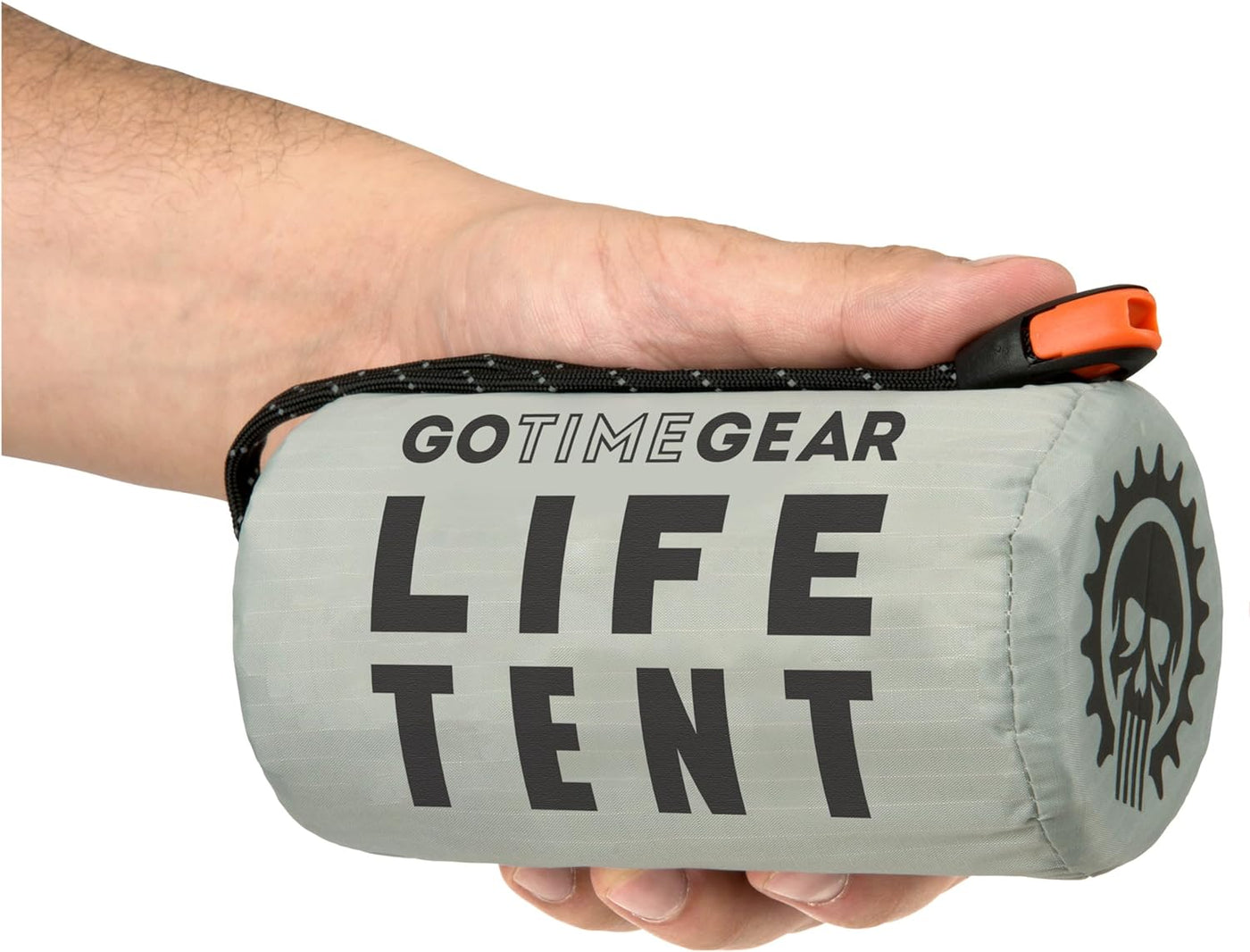 Life Tent Emergency Survival Shelter – 2 Person Emergency Tent – Use as Survival Tent, Emergency Shelter, Tube Tent, Survival Tarp - Includes Survival Whistle & Paracord